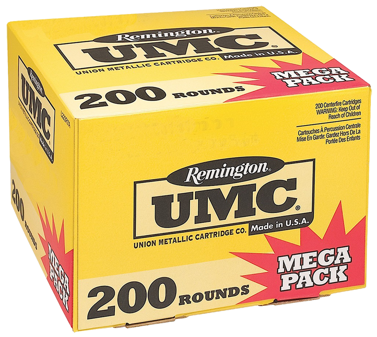 Remington Ammunition Umc, Rem 23775 L223r7a  Umc 223  Mega 45jhp 200/4