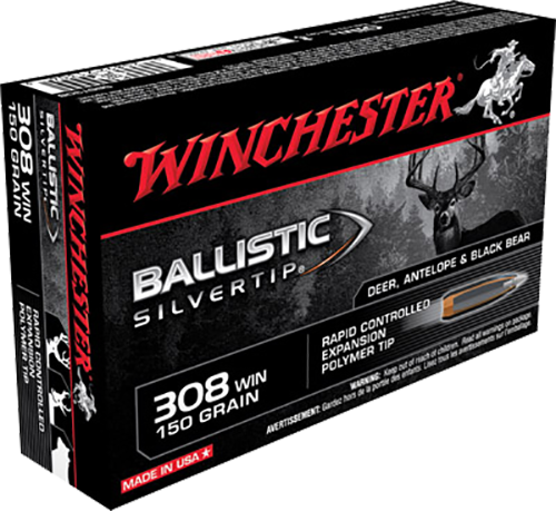 Winchester Ammo Ballistic Silvertip, Win Sbst308       308    150blst