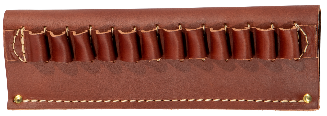 Hunter Company Handgun Cartridge Belt Slide, Hunt 0545       Leather 12 Loop Belt Slide 45cal