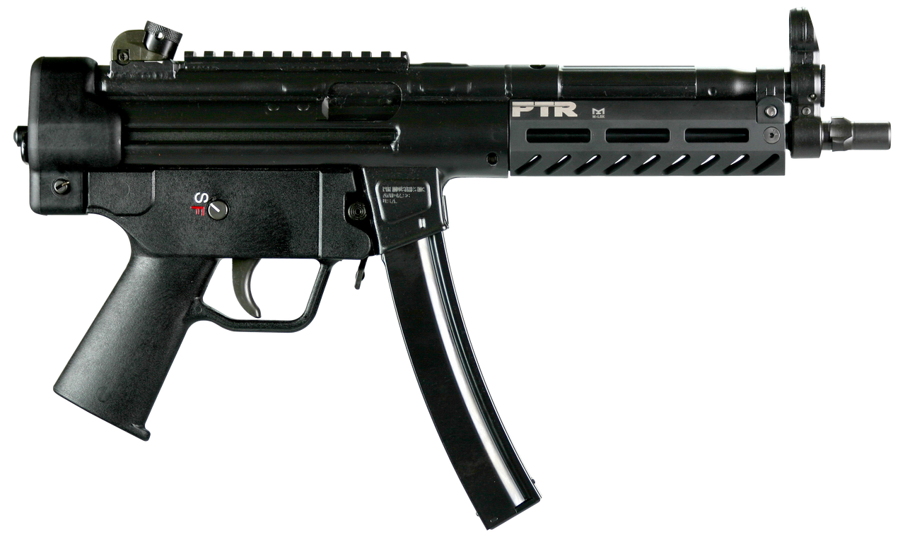 Ptr 9c, Ptr 600 9c  9mm 8in Pstl 3lug 1/2x28 Non-threaded