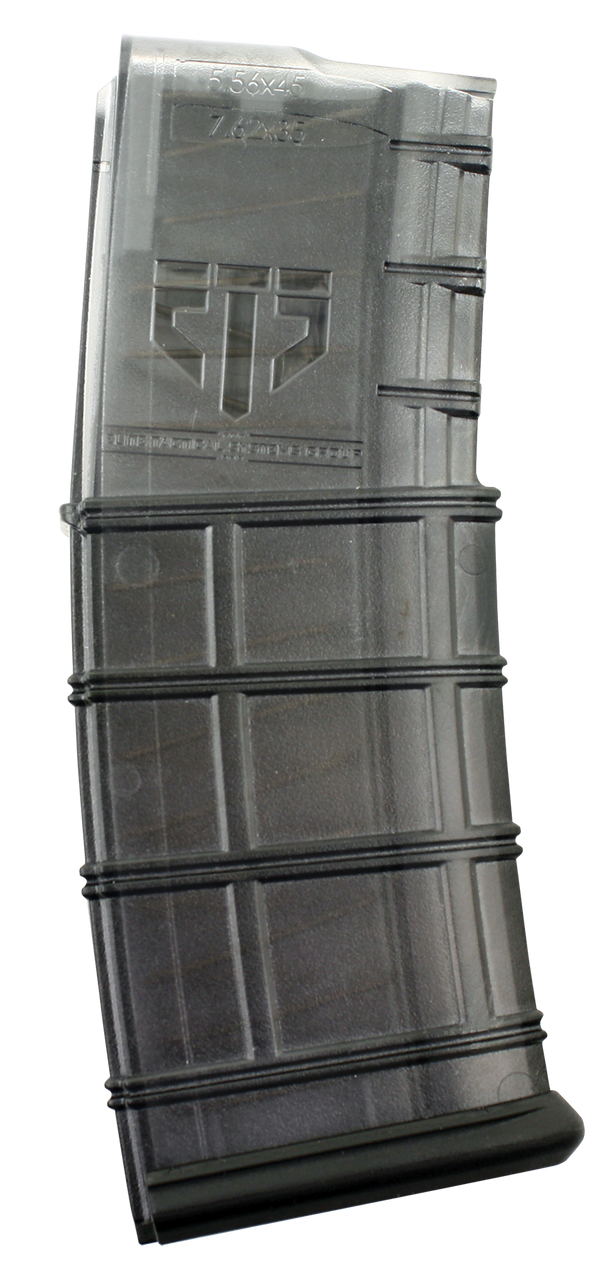 ETS Group AR1530 Rifle Mags 30rd 5.56x45mm NATO For AR-15 Smoke Polymer