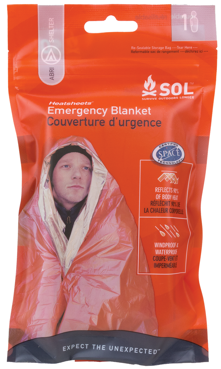 Adventure Medical Kits Sol, Amk 01401222 Sol Emergency Blanket