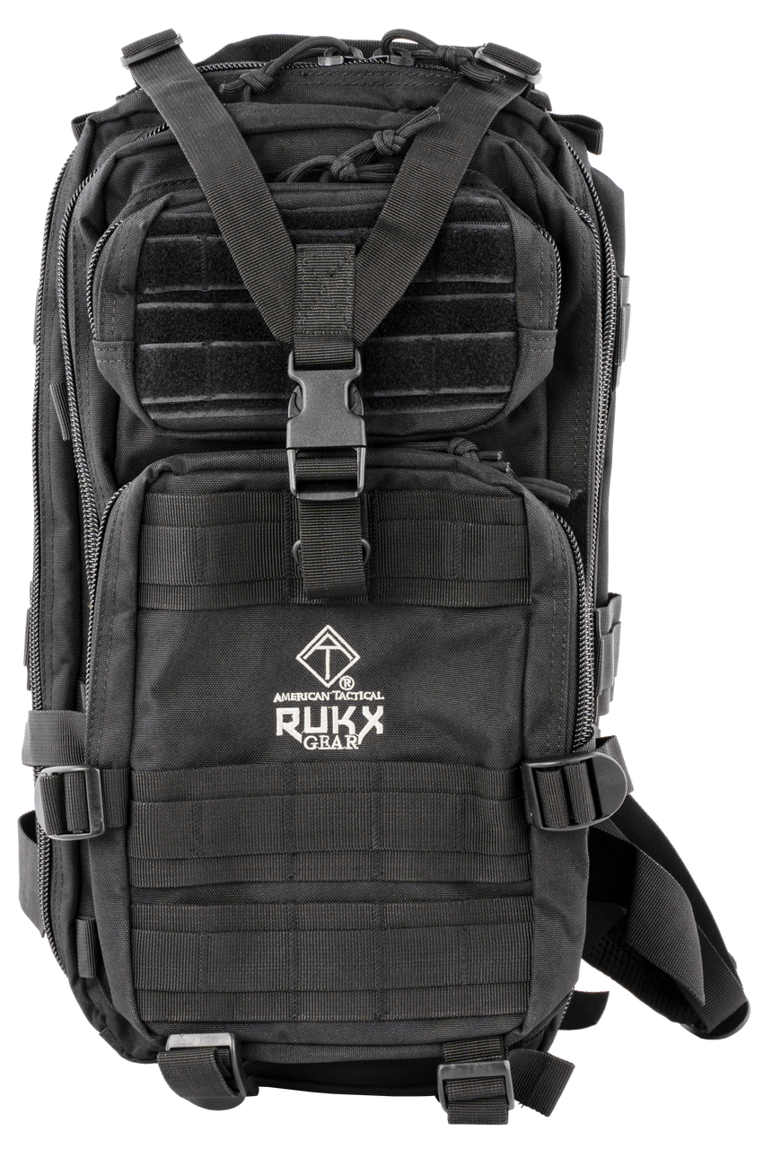Rukx Gear Tactical, Rukx Atict1db   Tact 1 Day Backpack Blk