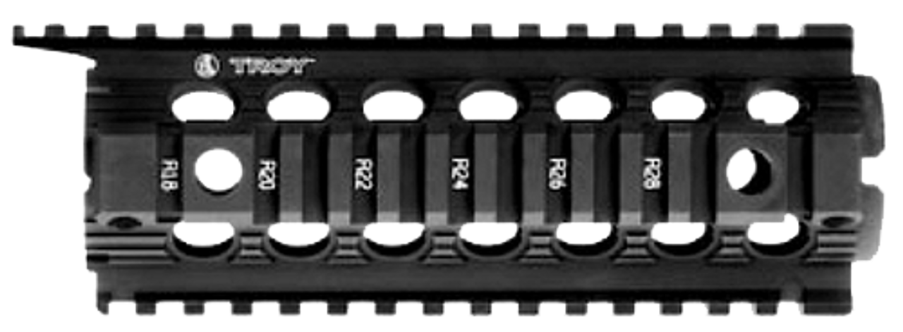Troy Industries Battle Rail, Troy Srai-did-d7bt-00    7 Dropin Rail Blk