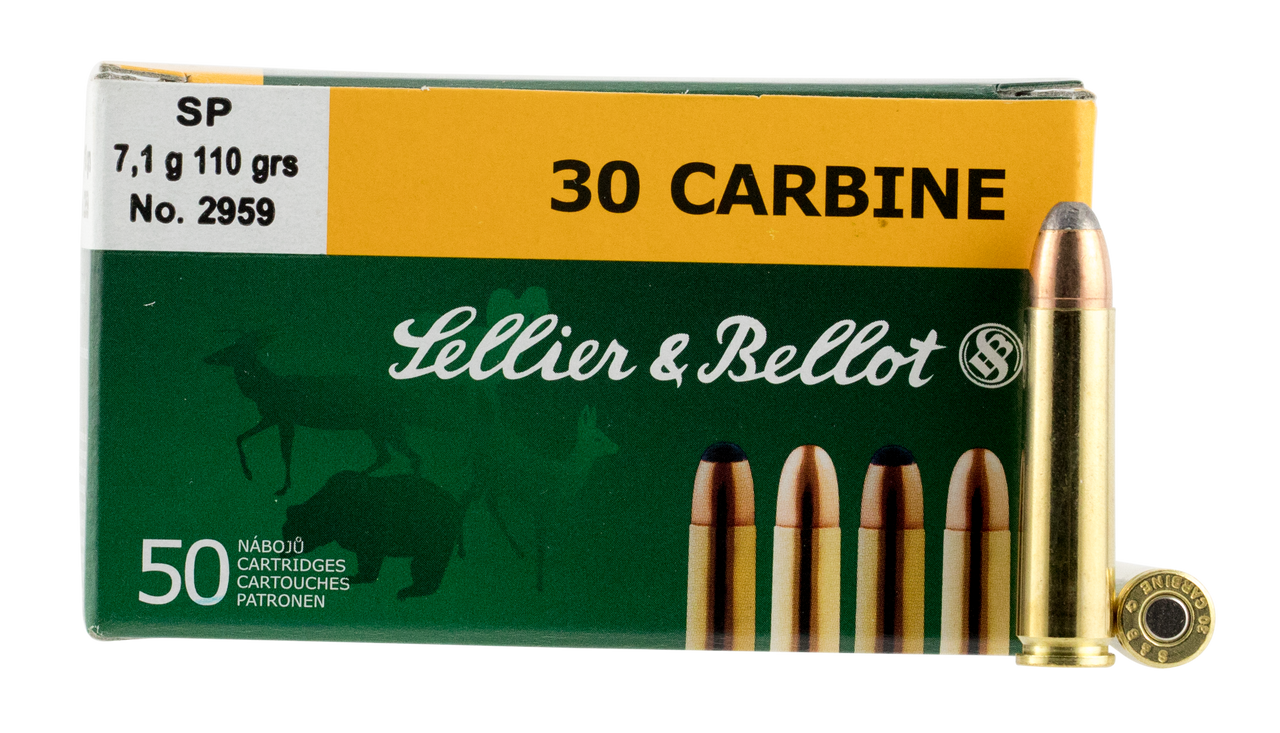 30 Carbine - Sellier & Bellot Rifle, S&b Sb30b    30 Car     110 Sp