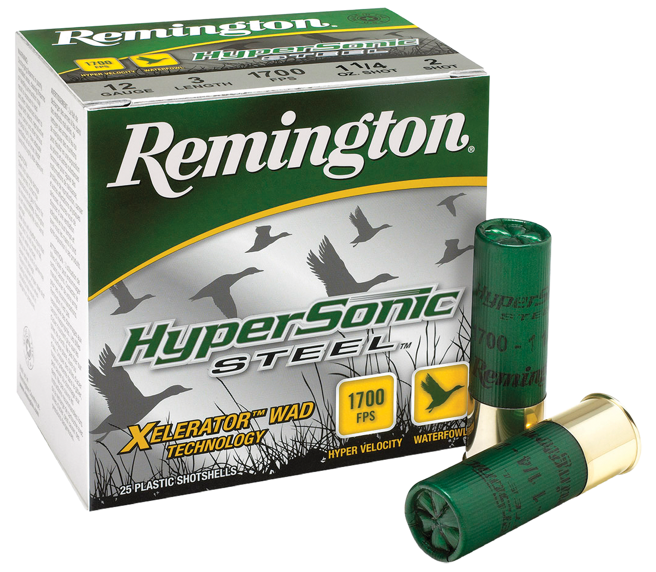Remington Ammunition Hypersonic, Rem 26769 Hss12mb  Hypsnc  Bb 11/4 Stl