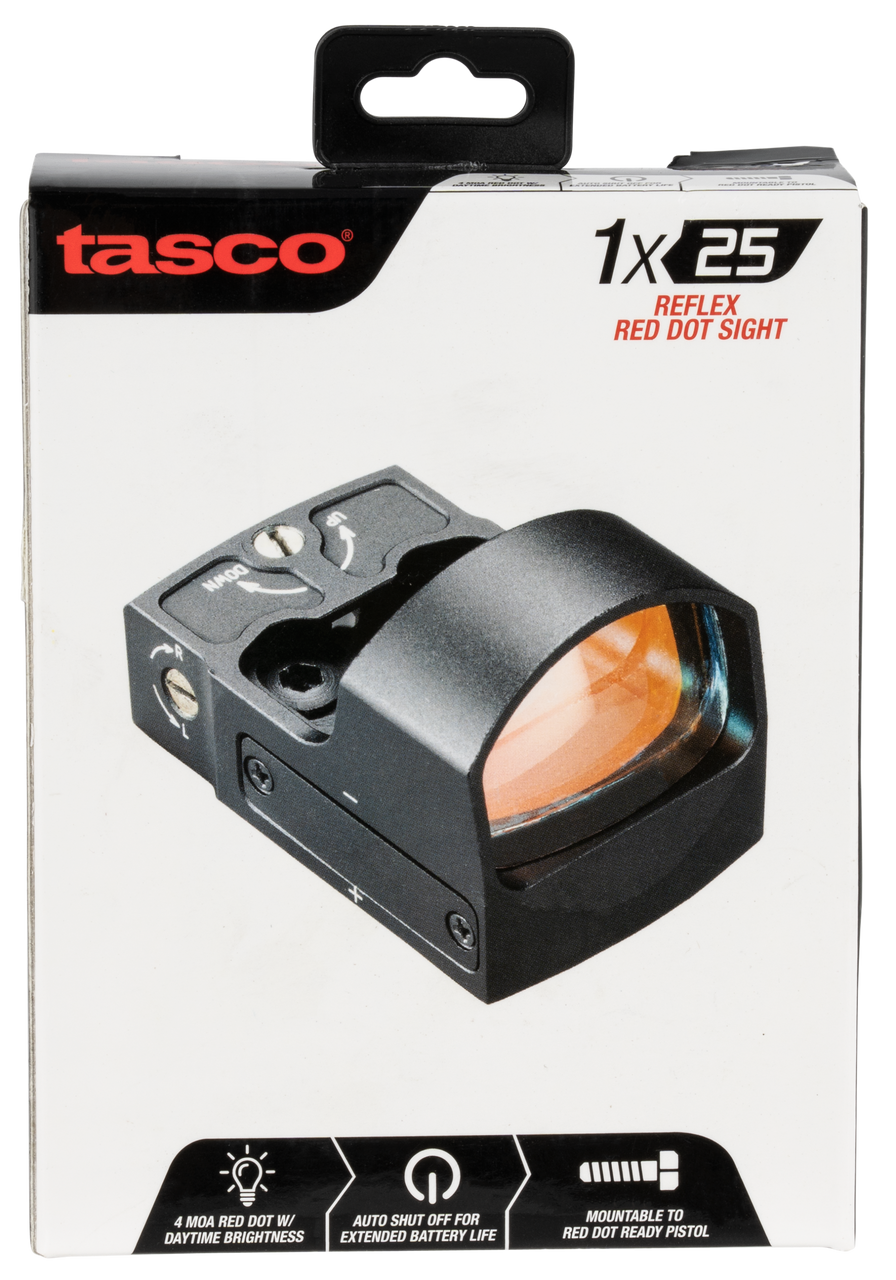 Viseur point-rouge Tasco Pro Point 1x25 mm - 4 MOA