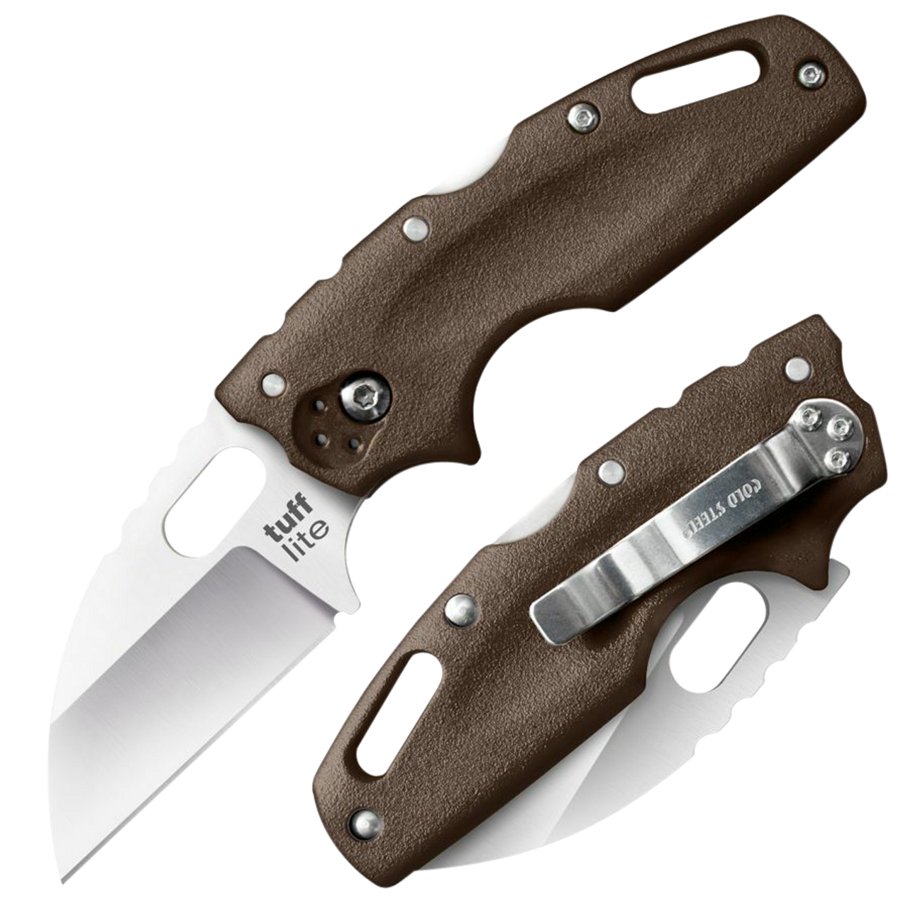 Cold Steel Mini, Cold Cs-20ltf Tuff Lite Plain Edge - Flat Dark