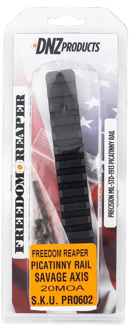 Dnz Freedom Reaper, Dnz Pr0602  Sav Axis Picatinny Rail 20moa