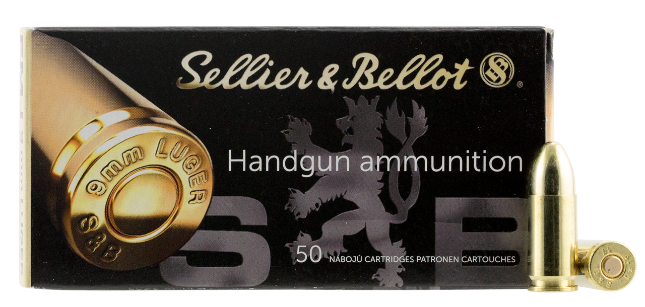 Sellier & Bellot Handgun, S&b Sb9a           9mm     115 Fmj          50/20