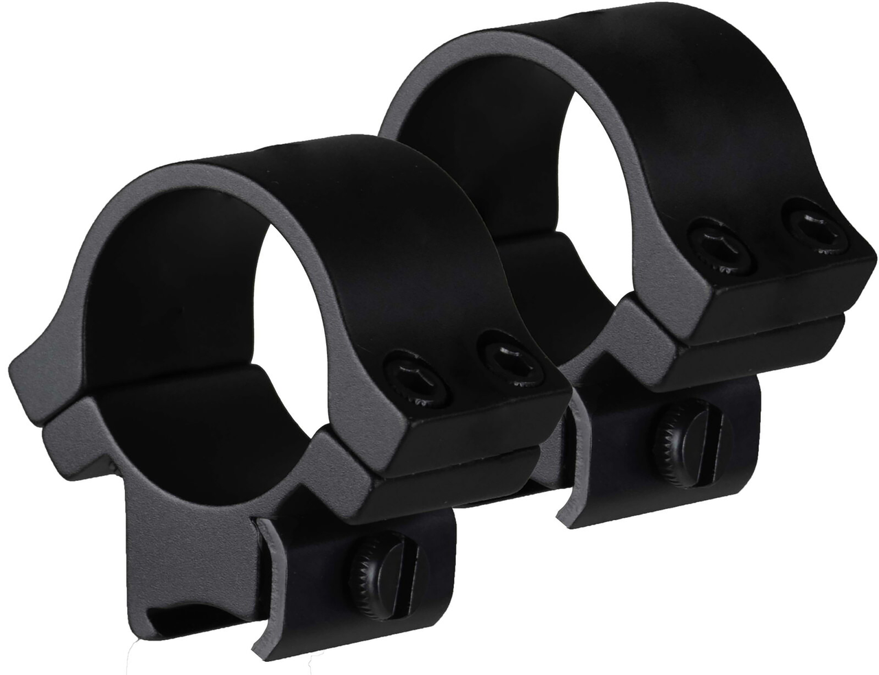 Truglo Scope Ring Set, Tru Tg-tg8961b3  Rings Quad Med 1   22 Air Blk