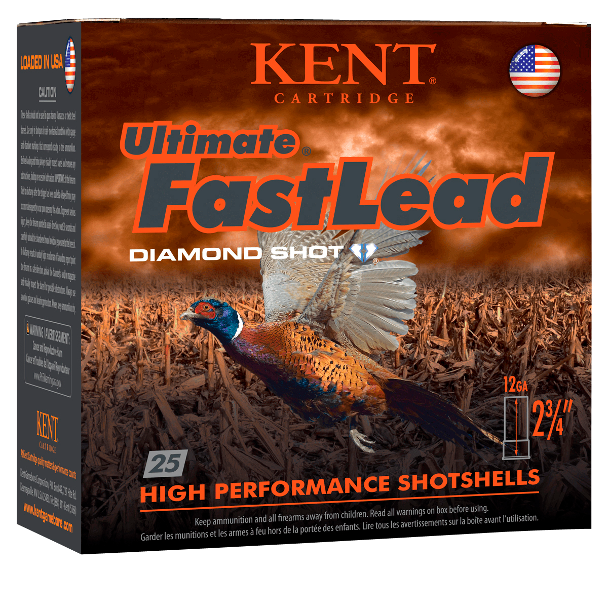 Kent Cartridge Ultimate Fast Lead #5 shot K122ufl425   2.75 11/2 Ult Fast Ld
