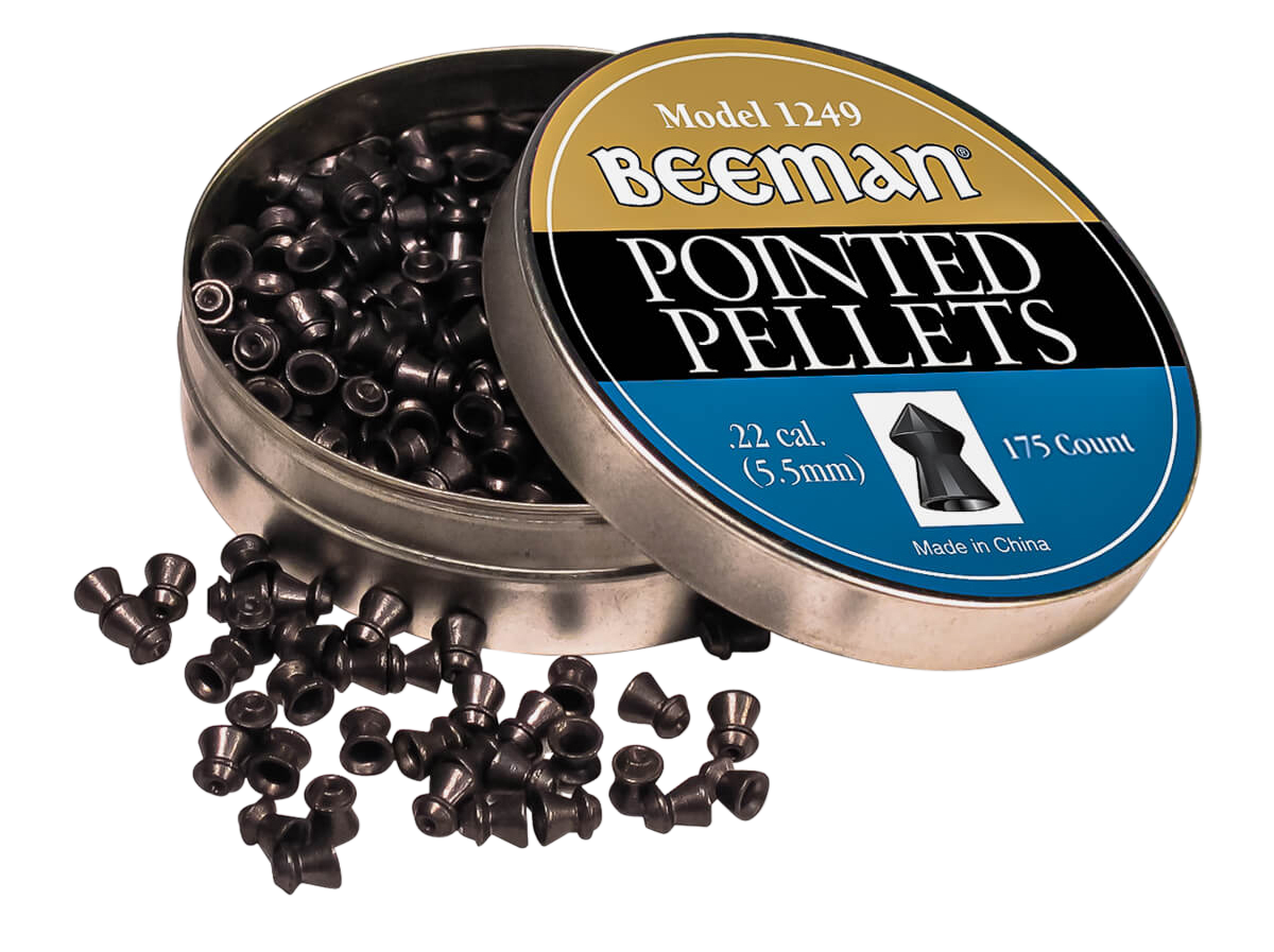 Beeman 1249, Bee 1249     Pointed Pellets  .22    175ct