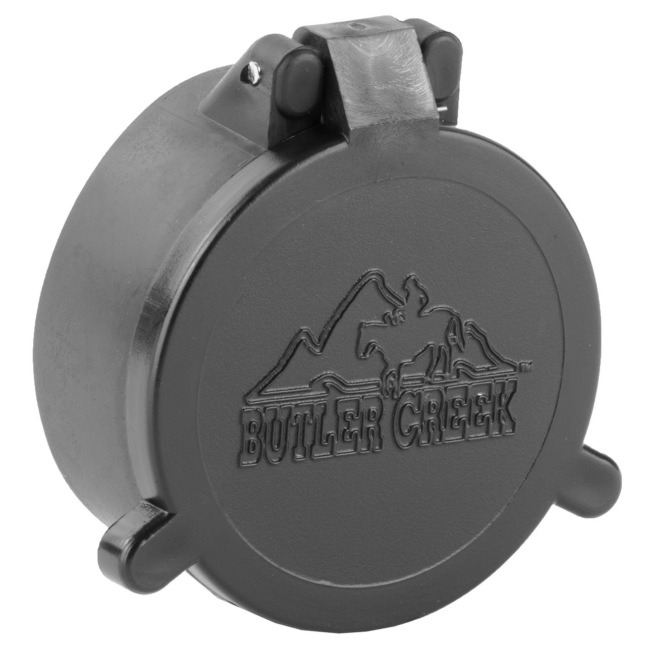 Butler Creek, Flip-Open Scope Cover, Fits 1.73" Objective, Size 21, Black 44.10mm