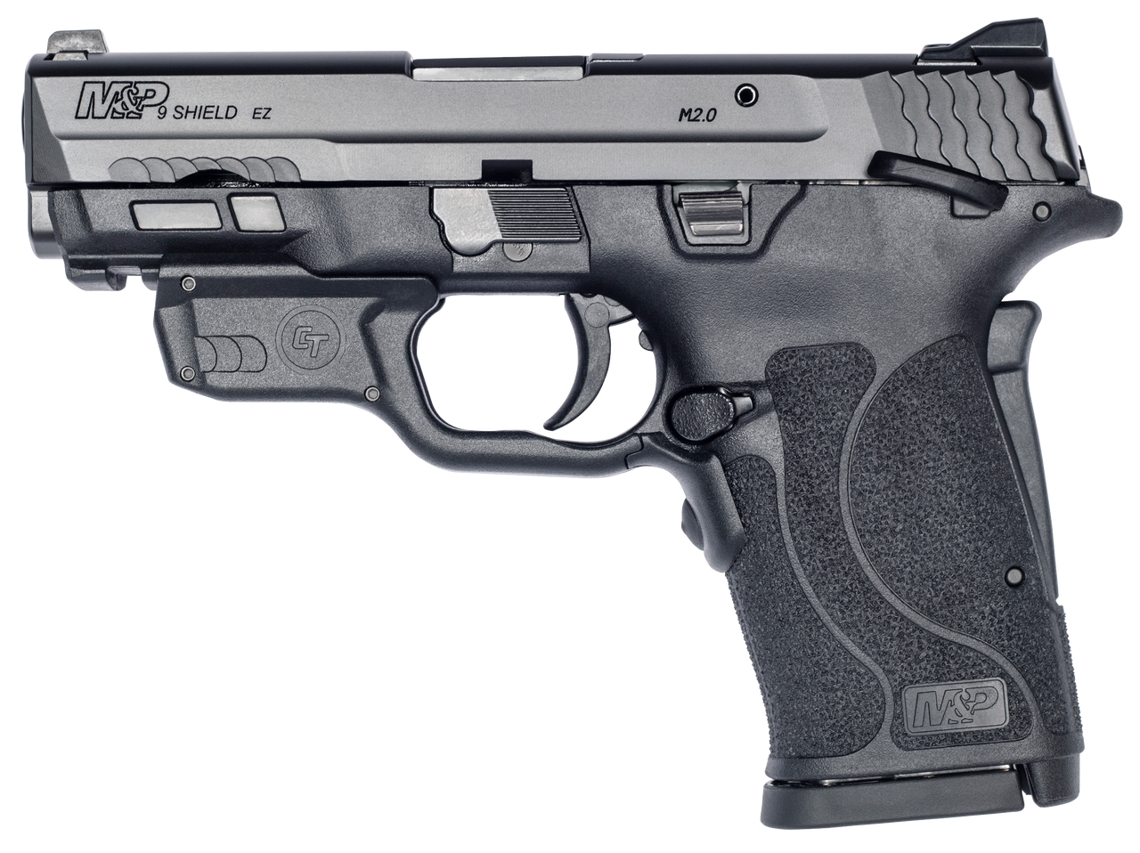 Smith & Wesson M&P9 Shield  12438   9mm 3.6  2.0 Ez Ts  Ctred  8r