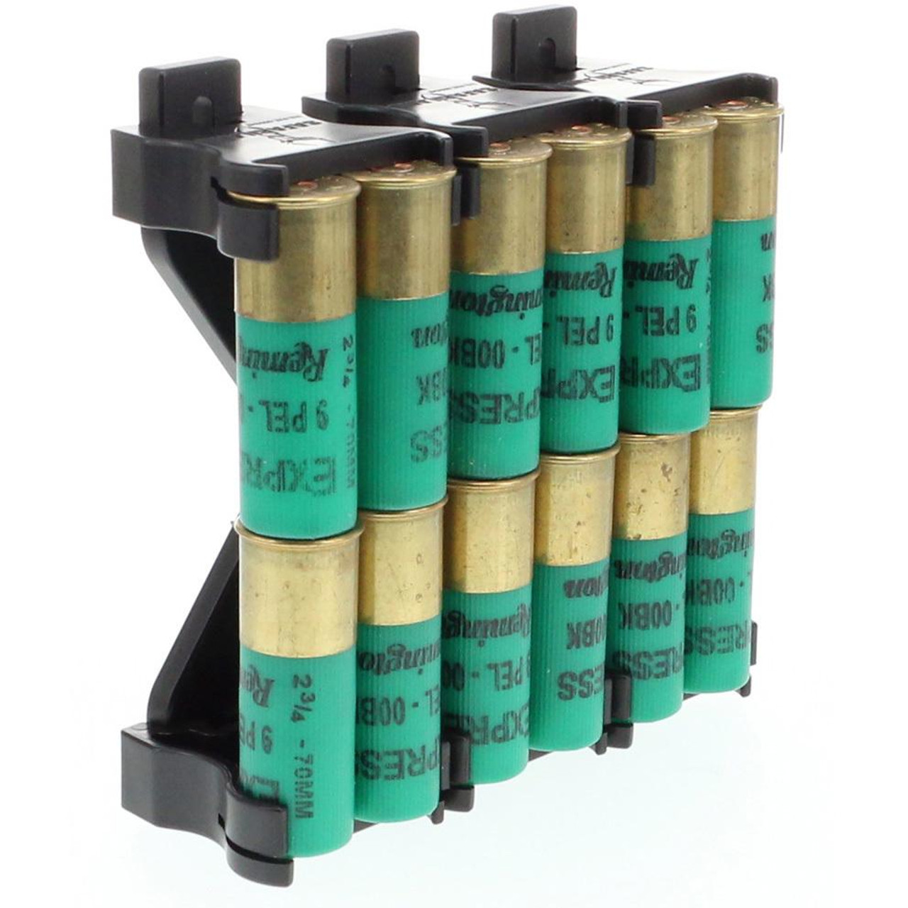 SAFARILAND MODEL 086 DOUBLE 12 SHOTGUN SHELL HOLDER RED 08612