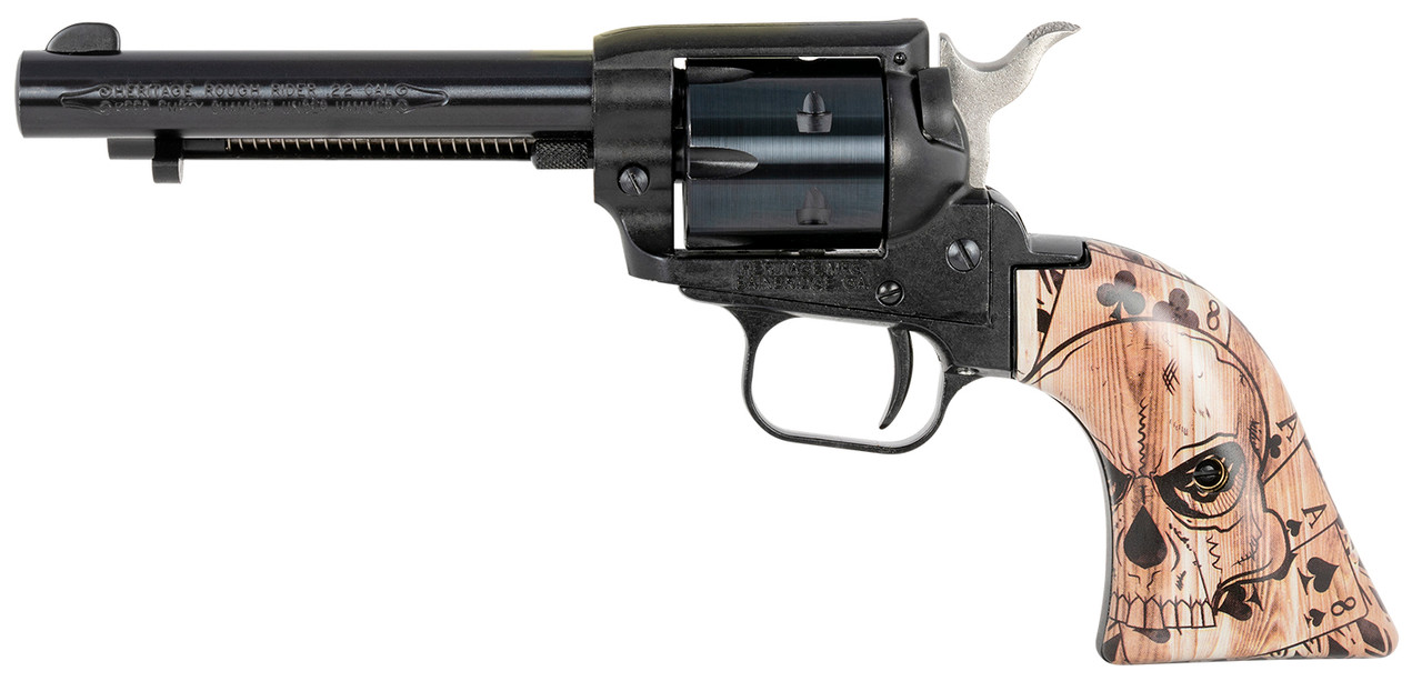 Heritage Mfg Rough Rider, Her Rr22b4dmh     22lr   4.75 Deadmans Hand