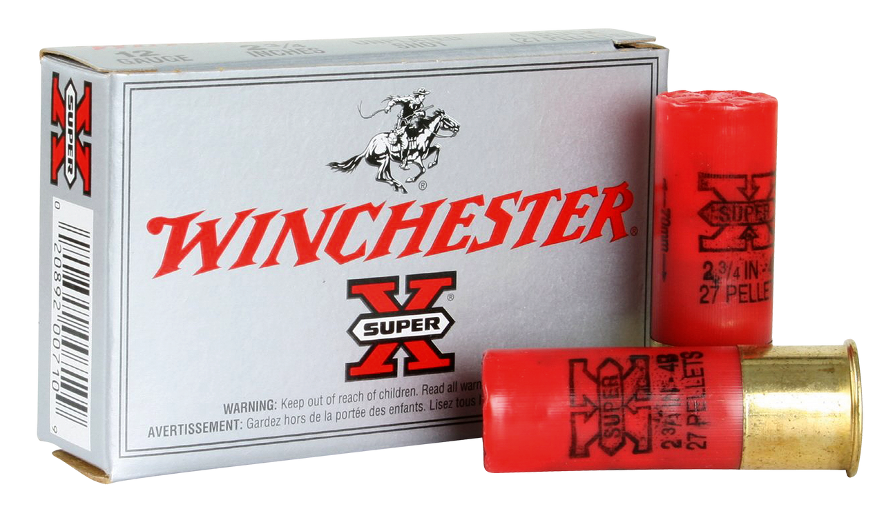 Winchester Ammo Super X, Win Xb124       4bk    2.75"        Buck