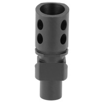 CMMG, Flash Hider, M12 X 1 LH, Black P90 style