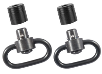 Outdoor Connection PBS19122 Push Button Swivel Set 1.25" Black Steel