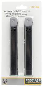 Sig Sauer Airguns Replacement Magazine, Sig Ampc-177-20   Mag 320  .177       20r 2pk Sig Sauer Airguns Replacement Magazine, Sig Ampc-177-20   Mag 320  .177       20r 2pk