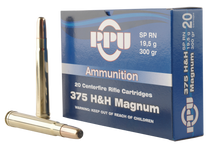 Ppu Standard Rifle, Ppu Pp375s      375 H&h     300 Sprn         10/20