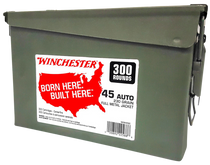 Winchester Ammo WW45C USA Ammo Can 45 ACP 230 gr Full Metal Jacket 300 Per Box