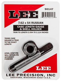Lee Case Length Gauge, Lee 90147 Gauge/holder 7.62x54rus Lee Case Length Gauge, Lee 90147 Gauge/holder 7.62x54rus