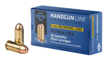 Ppu Handgun, Ppu Pph9bl      9mm Brn Long 108 Fmj         50/20 Ppu Handgun, Ppu Pph9bl      9mm Brn Long 108 Fmj         50/20