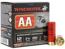 Winchester Ammo AASC12507 AA Super Sport Sporting Clay 12 Gauge Winchester Ammo AASC12507 AA Super Sport Sporting Clay 12 Gauge