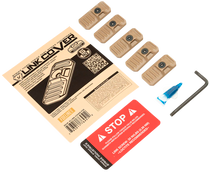 Strike Link Cover, Si Link-cover-fde       Link Rail Cover 5pc