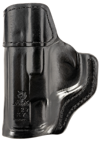 DeSantis Gunhide 127BAX7Z0 Inside Heat IWB Black Leather Belt Clip Fits S&W M&P Shield 9/40 Right Hand