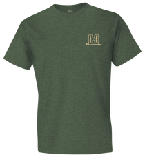 Horizon Design Hornady T-shirt, Hdesign 31433  Hornady Logo Stmp Tshirt Lg Milgrn