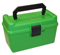 Mtm Deluxe Ammo Box, Mtm H50rmag10   Dlx 50r Hndl 7mmrem Mag 300wm  Grn Mtm Deluxe Ammo Box, Mtm H50rmag10   Dlx 50r Hndl 7mmrem Mag 300wm  Grn