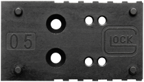 Glock, MOS Plate, Size 05, Fits Docter/Meopta/Insight Footprint, For Glock MOS Gen 5 45ACP/10mm