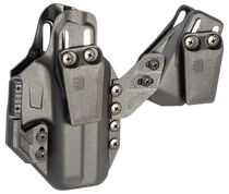 Blackhawk Blackhawk Stache Premium Holster Kit IWB Black Polymer Belt Clip Fits Colt 1911 Ambidextrous, Bhwk 416103bk Stache Iwb Colt 1911 Prem Kit