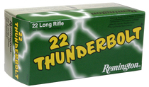 Remington Ammunition Thunderbolt, Rem 21238 Tb22a    22lr 40 Thndr Bolt       50/100 Remington Ammunition Thunderbolt, Rem 21238 Tb22a    22lr 40 Thndr Bolt       50/100