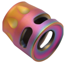 True Precision Inc TPSMICROS Micro Compensator S-Type Spectrum 416R Stainless Steel 1/2"x28 Threads 9mm/380 ACP