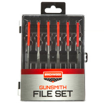 B/c Gunsmithing File Set 6pc Blk/rd B/c Gunsmithing File Set 6pc Blk/rd