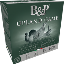 B&p Ammunition 12B1UP6 Upland Game Classic 12Gauge 2.50" 1oz 6Shot 25 Per Box