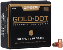 Speer Ammo Gold Dot, Speer 4014      Bull .357 135 Gdhp           100/5