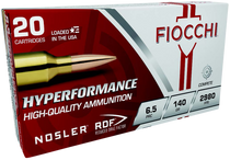 Fiocchi Hyperformance       6.5prc  140 Rdf           20/10 Fiocchi Hyperformance       6.5prc  140 Rdf           20/10