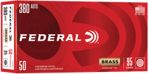 Federal , Fed C38095a        380      95 Fmj Champ     50/20