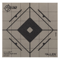 Allen 15789 Thermal Target Sight-In Grid Hanging Paper 6" x 6" Black/Gray Allen 15789 Thermal Target Sight-In Grid Hanging Paper 6" x 6" Black/Gray