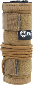 G*outdoors Tactical Suppressor Cover, Gps Gpst80022lr5t Tact Supprss Cover 22lr 5"   Tan