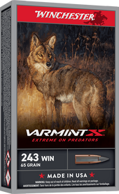 Winchester Ammo Varmint X, Win X243pxp         243 Varmintx Xp 65 Gr    20/10 Winchester Ammo Varmint X, Win X243pxp         243 Varmintx Xp 65 Gr    20/10