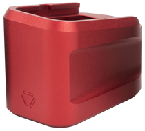Strike Extended Mag Plate, Si Emp-al-g19-red   Alum Ext Mag Plate G19     Red