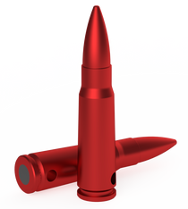 Birchwood Casey BC-DCTR-762 Duracap Training Rounds 7.62X39 Aluminum 4PK