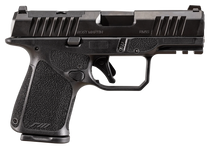 Rost Martin RM1SBLKOSP RM1C  Sub-Compact Frame 9mm 15+1 3.60" Black Match Grade Barrel, Black Tenifer Optic Ready/Serrated Steel Slide, Black Polymer Frame w/Picatinny Rail, Textured Grip