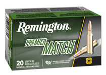 Remington Ammunition 27673 Premier Match 6.5PRC 145gr Berger Open Tip Match 20 Per Box/10 Case